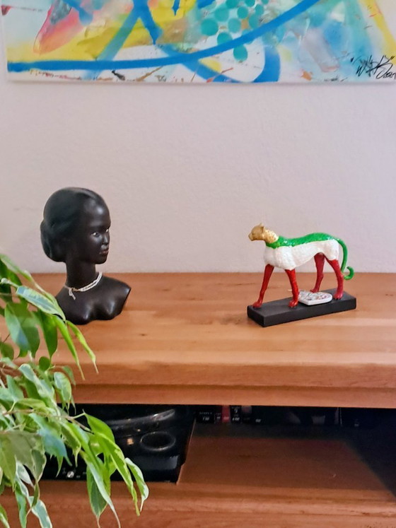 Image 1 of Enzo SAN MARCO - Il Ghepardo - Künstlerskulptur