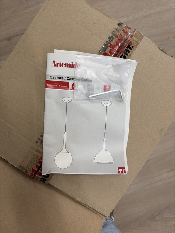 Image 1 of Lampada a sospensione Artemide castore diffusore nuova