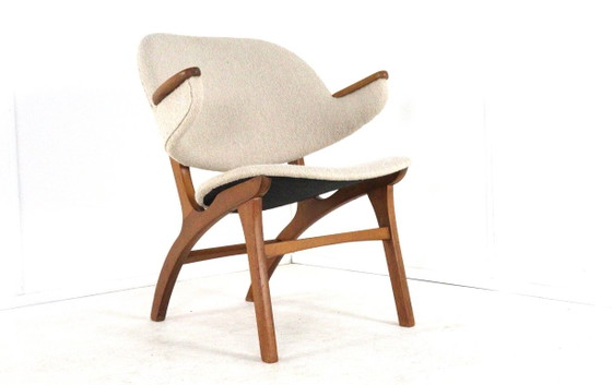 Carl Edward Matthes Poltrona modello 33a vintage appena rivestita – Poltrone, Legno (photo 5 of 15)