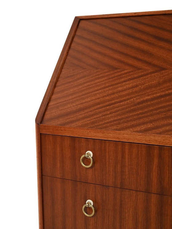 Image 1 of Secretaire scandinavo in mogano, anni '50