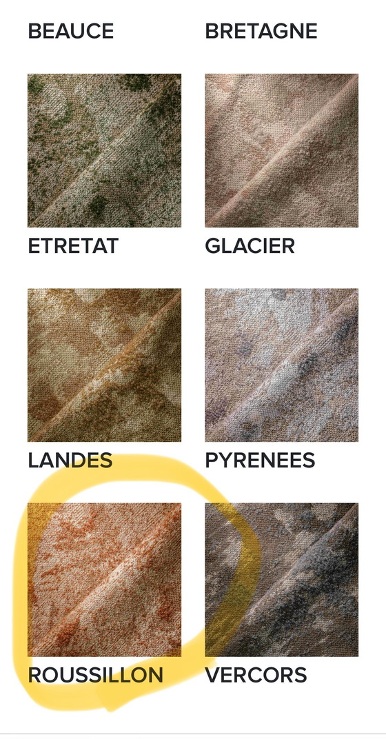 Image 1 of Similar a Sofá modular Roset Noka tela Roy Roussilon