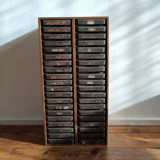 Mobile da officina, parti di armadietti, armadietto in legno con metallo – Mobili contenitori, Wood (photo 2 of 15)