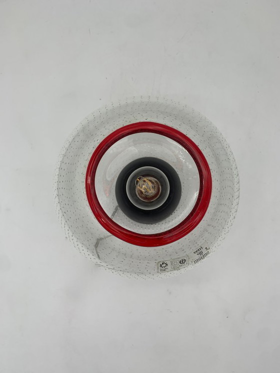 Image 1 of Leucos 1980 ceiling or wall lamp made in Italy Murano