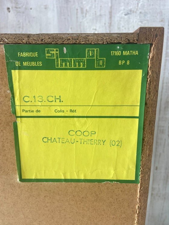 Image 1 of Simmob vintage chest of drawers