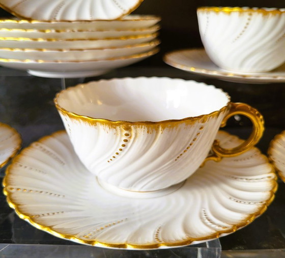 Image 1 of ✔️MINTON Porzellan-Essgeschirr-Set, Sarreguemines (Frankreich)