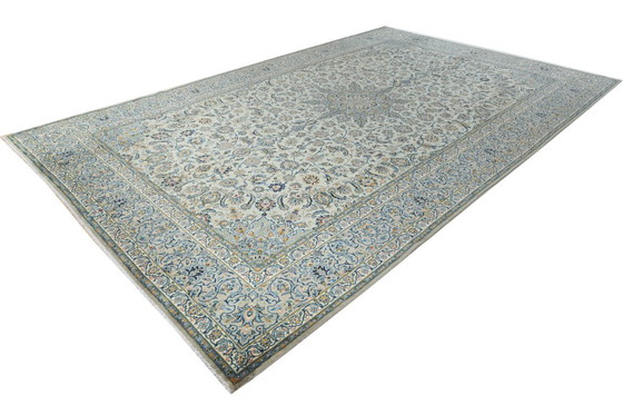 Image 1 of Persian carpet Kashan Signed 4.90 x 3.10 Oriental carpet fine No. 24610