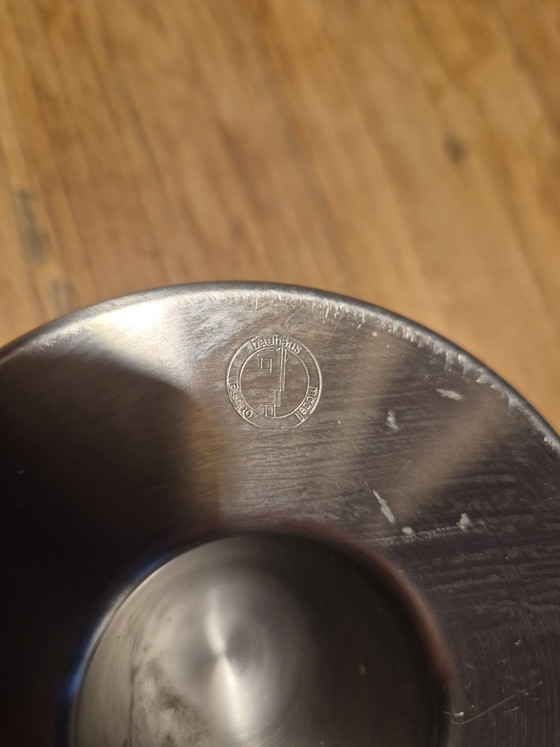 Image 1 of Alessi Bauhaus ashtray Marianne Brandt