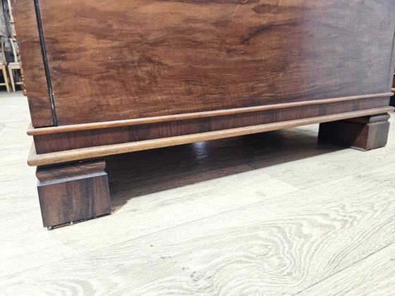 Set da Ufficio Direzionale Art Déco in Noce, anni '30, Set di 2 – Scrivanie, Wood, Art Deco (photo 17 of 33)