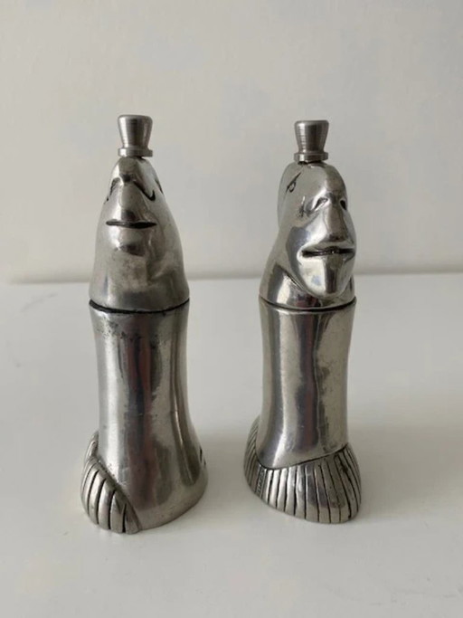 Caroll Boyes "Iconic" salt and pepper set for men and women