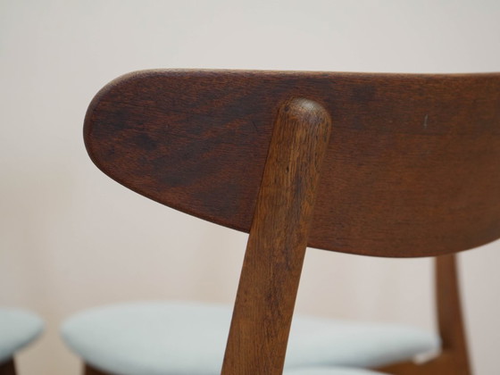 Image 1 of Set di quattro sedie CH30, design danese, anni '60, designer: Hans J. Wegner