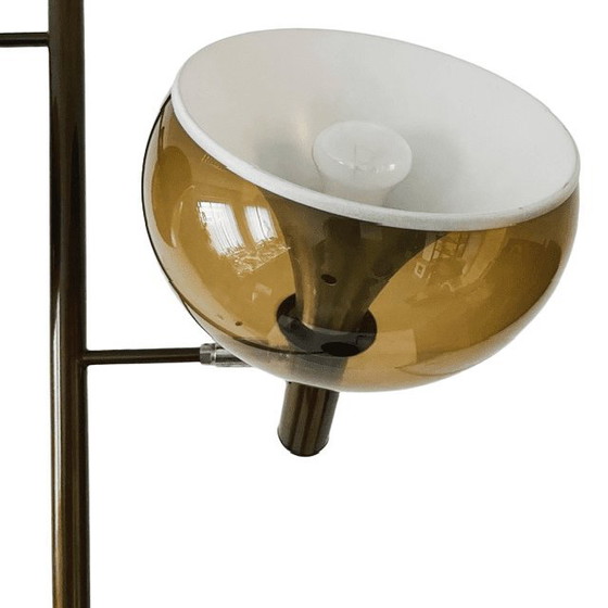 Image 1 of Lampadaire Dijkstra de style futuriste des années 1970, avec spots intégrés