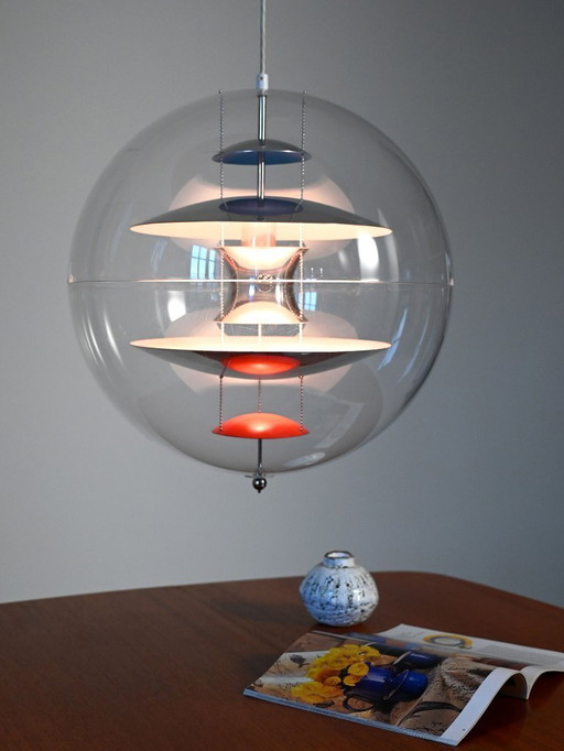 Lampada a sospensione danese "VP Globe" di Verner Panton per Louis Poulsen, 1970