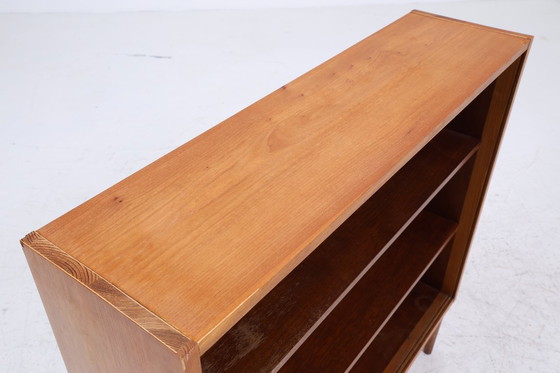 Image 1 of Cassettiera Hellerau vintage aperta in frassino | Armadio Mid Century vintage per il corridoio, legno retrò anni '60-'70 #04-45