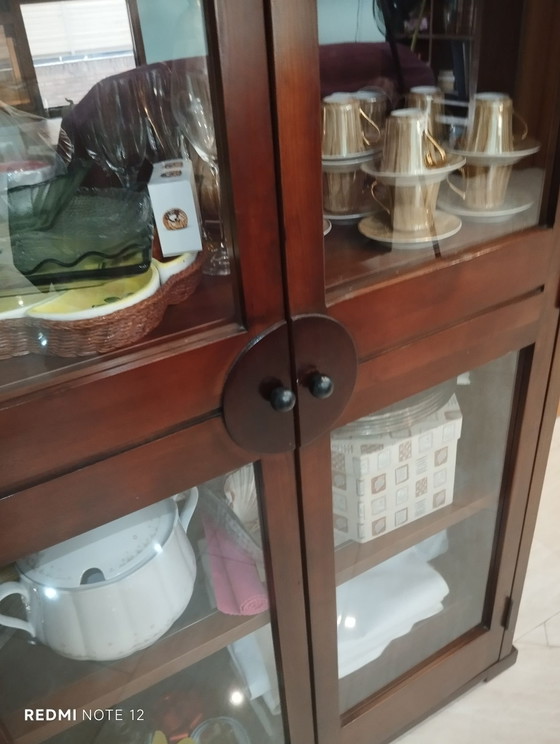 Vetrina, Vetrine, Vetro, Legno, Marrone (foto 3 di 7)