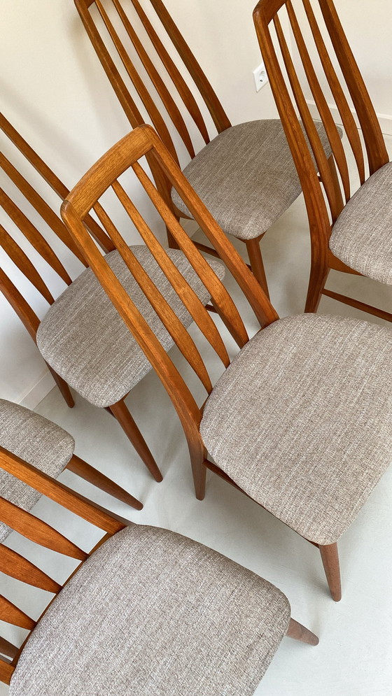 Image 1 of Sei sedie vintage in legno danesi di Koefoeds Hornslet