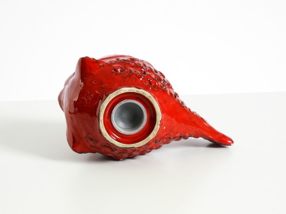 Image 1 of Beautiful 1960s ceramic fish money box by Aldo Londi for Bitossi Italy