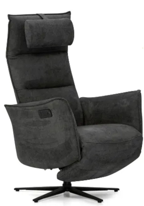 Image 1 of Opportunità ZGAN 2 x Poltrona relax Montèl Penta Reno Granito -3 motori 