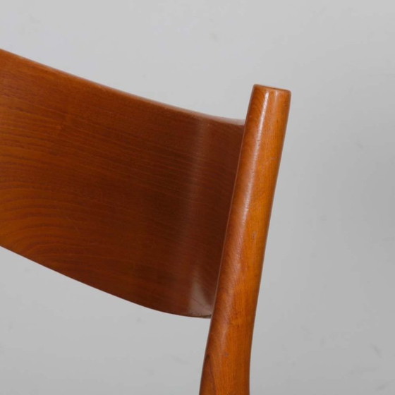Image 1 of Suite of 6 chairs produced by Consorzio Sedie Friuli, 1960