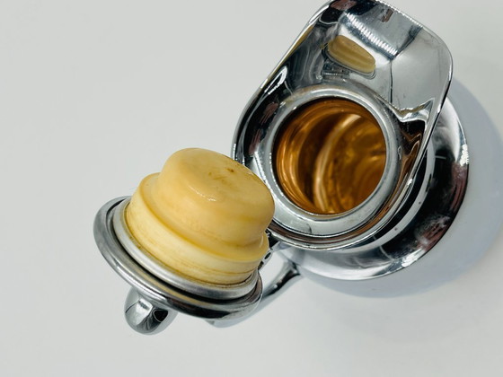 Image 1 of Vintage chrome-plated Alfi thermos carafe from Germany