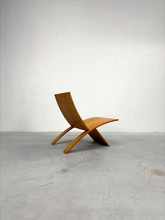 Image 1 of Sedia vintage in Laminex di Jens Nielsen per Westnofa