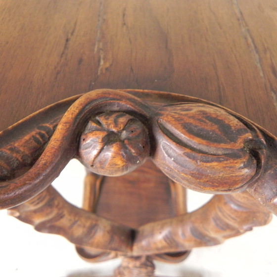 Image 1 of Jugendstil-Teetisch im Stil von Emile Galle