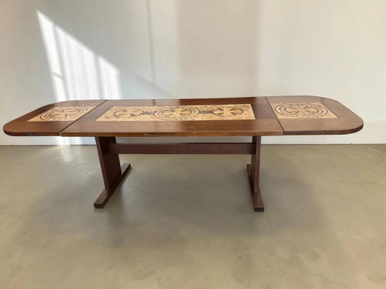 Tavolo da pranzo danese allungabile di Poul Poulsen per Ganso Møbler. – Tavoli da pranzo, Legno (photo 10 of 10)