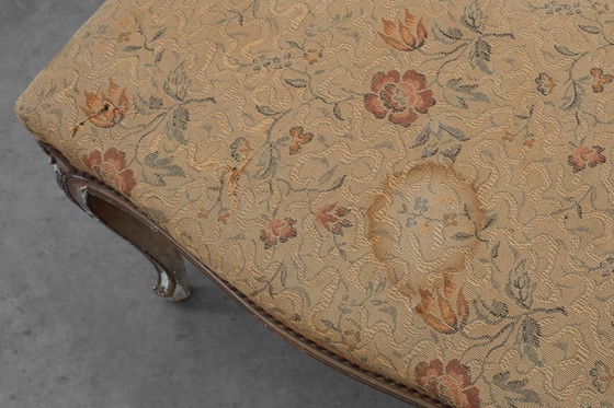 Image 1 of 19th Century French Louis XV style piano bench or stool