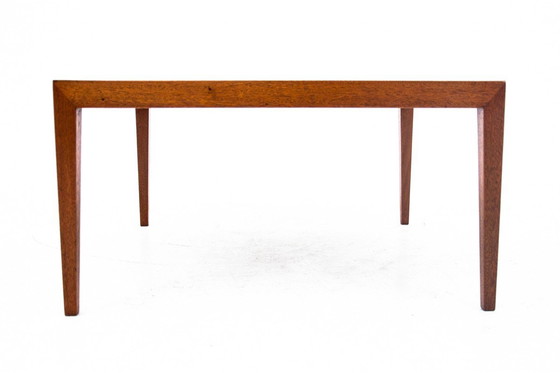 Image 1 of Teakhouten tafel, Denemarken, jaren 1960.