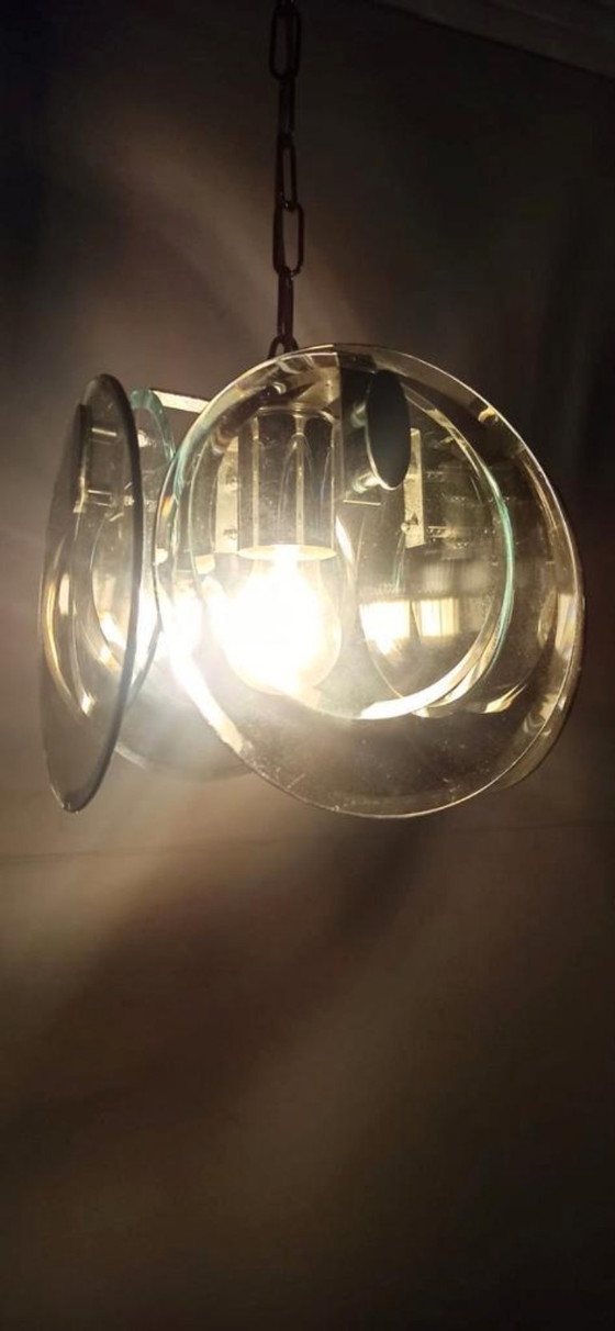 Image 1 of Lampada a sospensione italiana vintage Veca