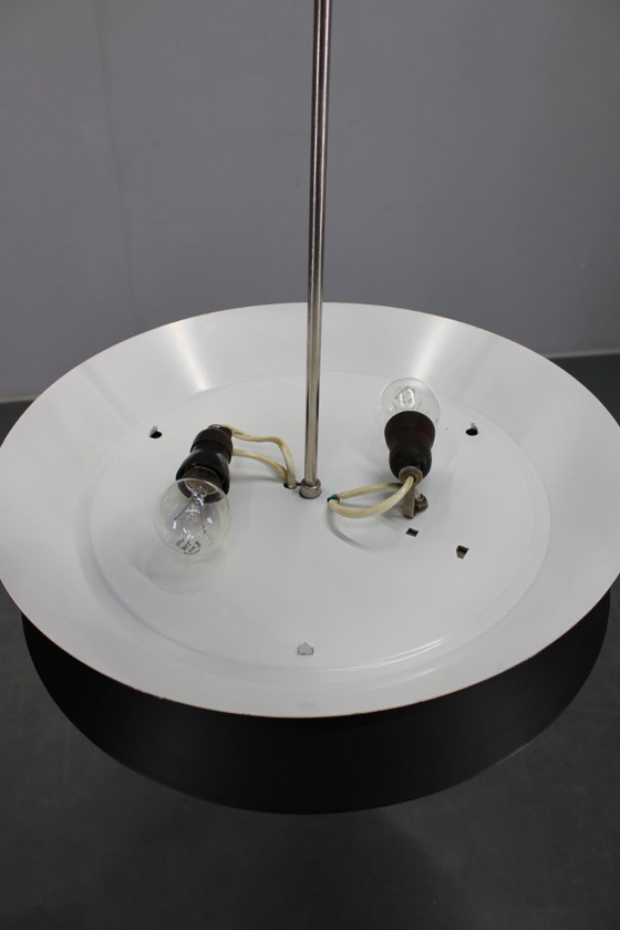 Image 1 of Lampada a sospensione UFO di Josef Hurka del 1950 per Napako, Cecoslovacchia