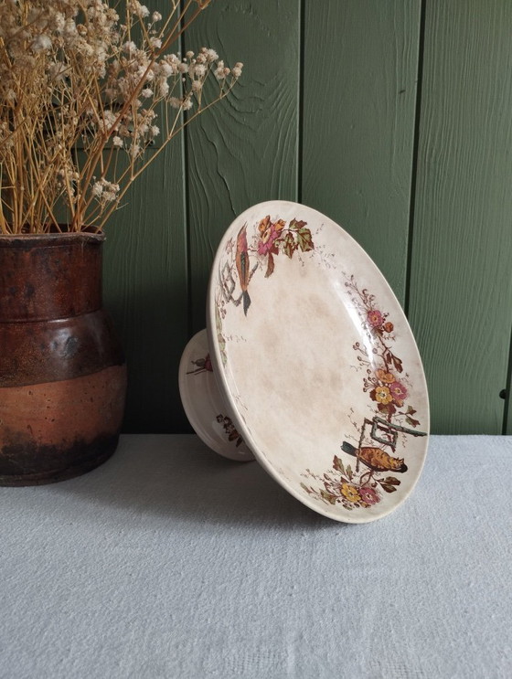 Image 1 of Frutero de piedra de hierro E. Bourgeois Grand Dépôt Birds