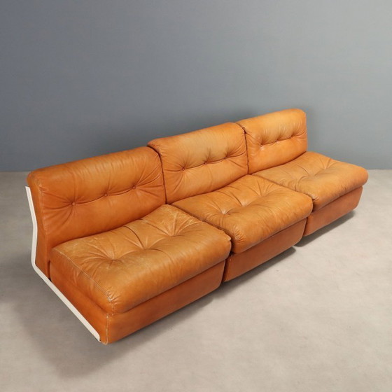 Image 1 of Drei „Amanta“-Sessel von Mario Bellini