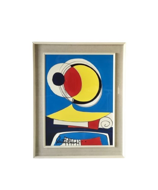 Acryl op canvas, gesigneerd door Aldo Gentillini (1912-1982), 1970