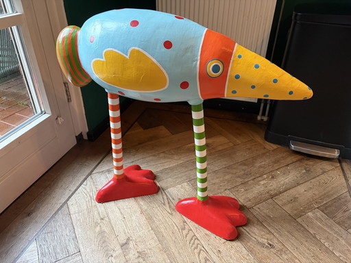 Robert Mayr - Fridolin bird - sculpture