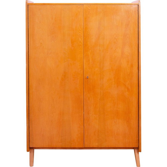 Image 1 of Armoire vintage en hêtre par František Jirák pour Tatra Nábytok, Tchécoslovaquie 1960