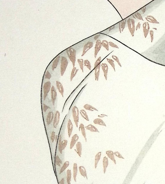 Image 1 of Kiichi Takasawa - Beauty with Obi Sash