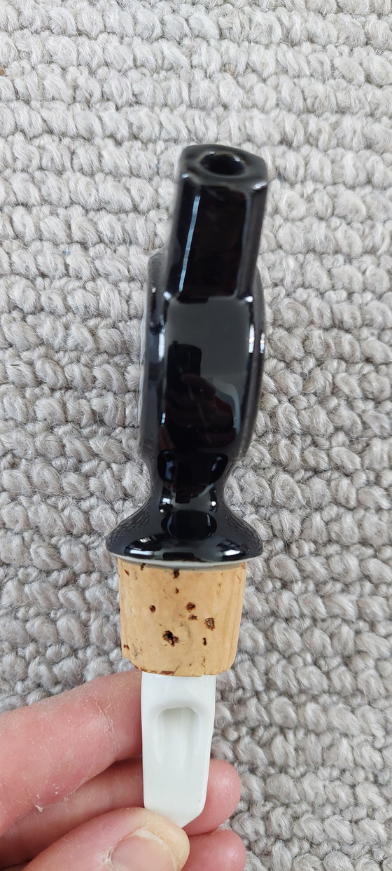 Image 1 of Vintage porcelain port wine decanter