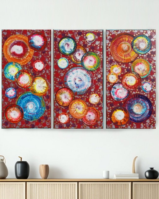 Abstraction A1238 - peinture abstraite XXL