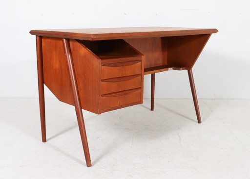 Bureau/Lady Desk de Gunnar Nielsen pour Tibergaard, Danemark, années 1950
