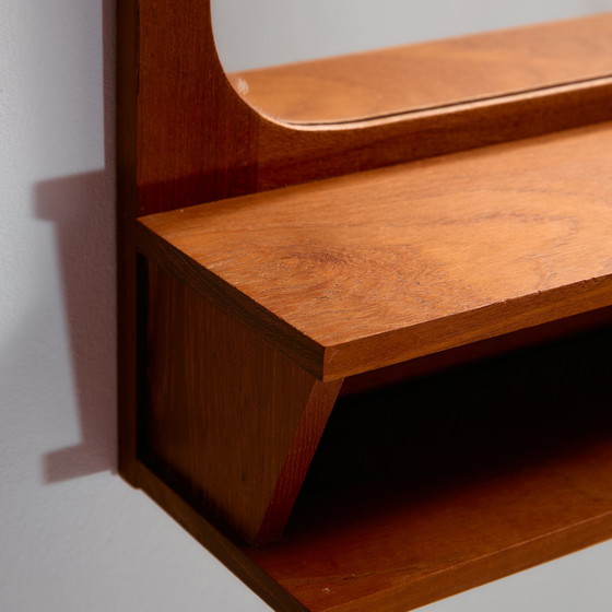 Image 1 of MK11167 Miroir encadré en teck de Pedersen & Hansen