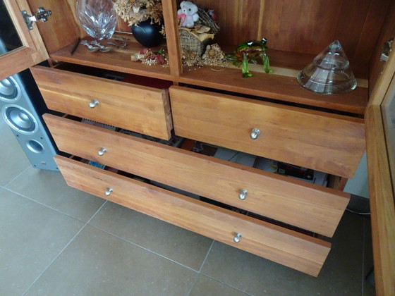 Image 1 of CREDENZA IN LEGNO DI CILIEGIO