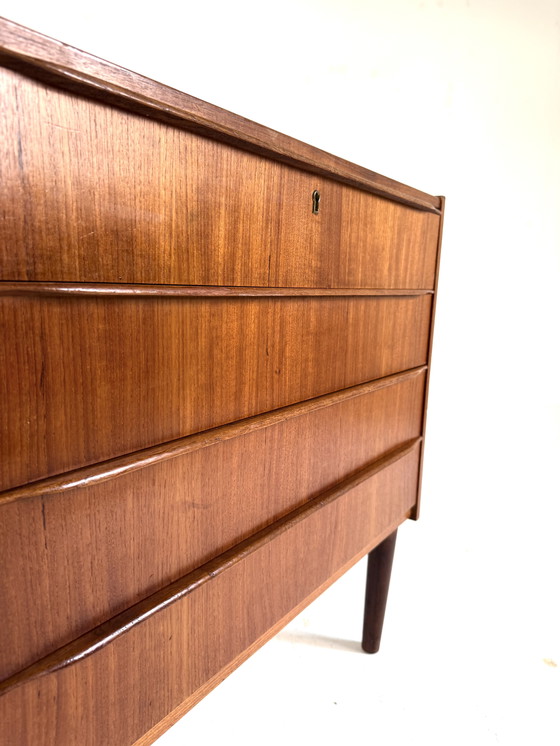 Image 1 of Cassettiera vintage in teak danese anni '60