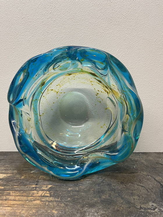 Image 1 of Ciotola in vetro vintage Mdina Malta