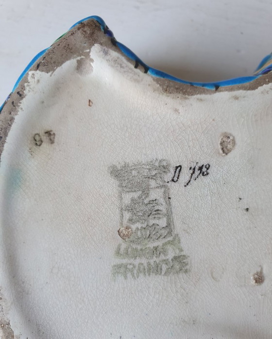 Scatola antica Longwy - Decorazione D793 (Francia, ca. 1930) – Oggetti decorativi, Ceramica (photo 11 of 13)