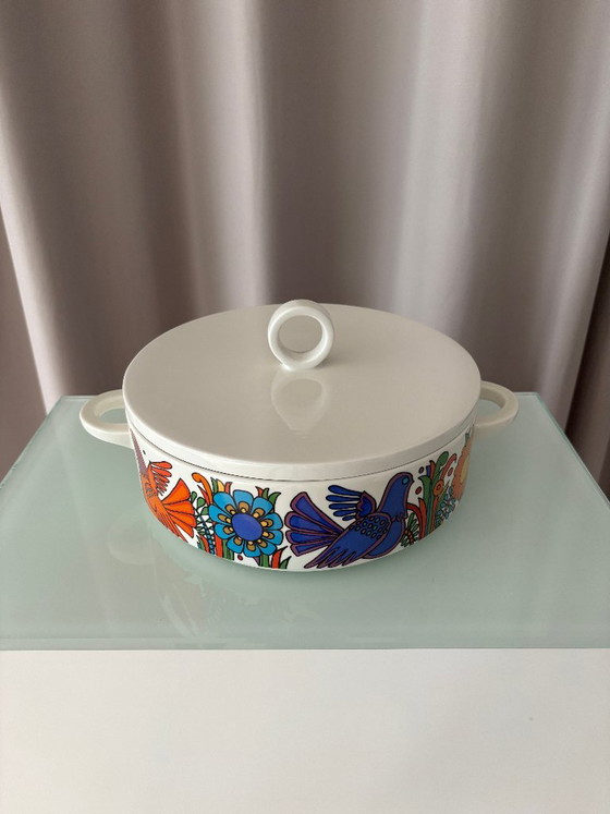 Vintage Villeroy & Boch Acapulco serveerschaal met deksel – Tafelaccessoires, Ceramic (photo 5 of 8)