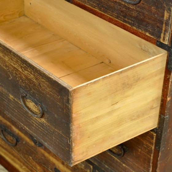 Japanische Tansu-Kommode, um 1870 – Kommoden, Iron, Wood (photo 5 of 14)