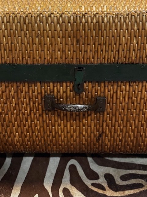 Image 1 of Burma Rattan Suitcase