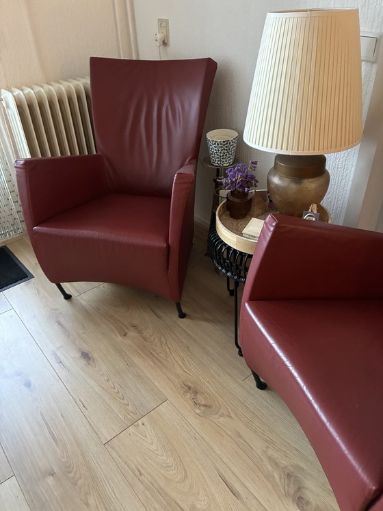 Image 1 of 2 poltrone rosse di Montis