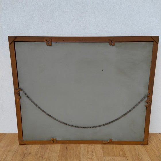 Image 1 of Vintage Goudkleurige Barok Rococo spiegel schouwspiegel