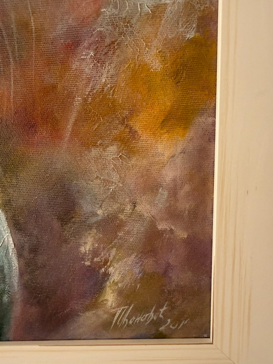 Acryl schilderij paard, Schilderijen & Tekeningen, Anders, Meerdere kleuren (foto 7 van 8)